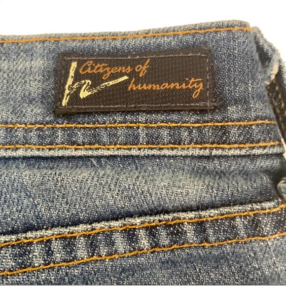 Citizens of Humanity Distressed
flare Jeans size 24 - Picture 10 of 11